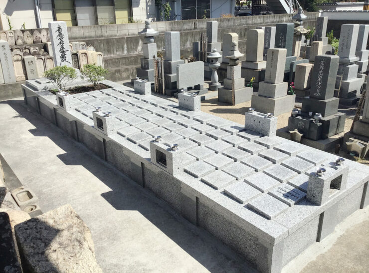 当社作成の福山市K寺の樹木葬